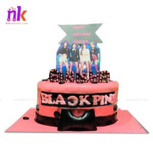 Blackpink Theme Cake in Nepal