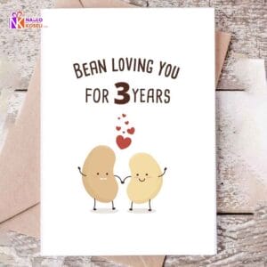 Bean Loving You Card