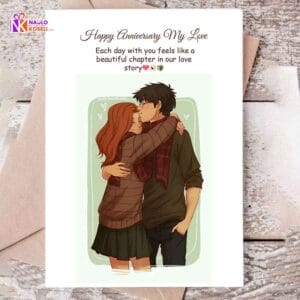 Anniversary Card for Love
